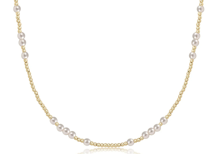 17in Choker Hope Unwritten 4mm Pearl
