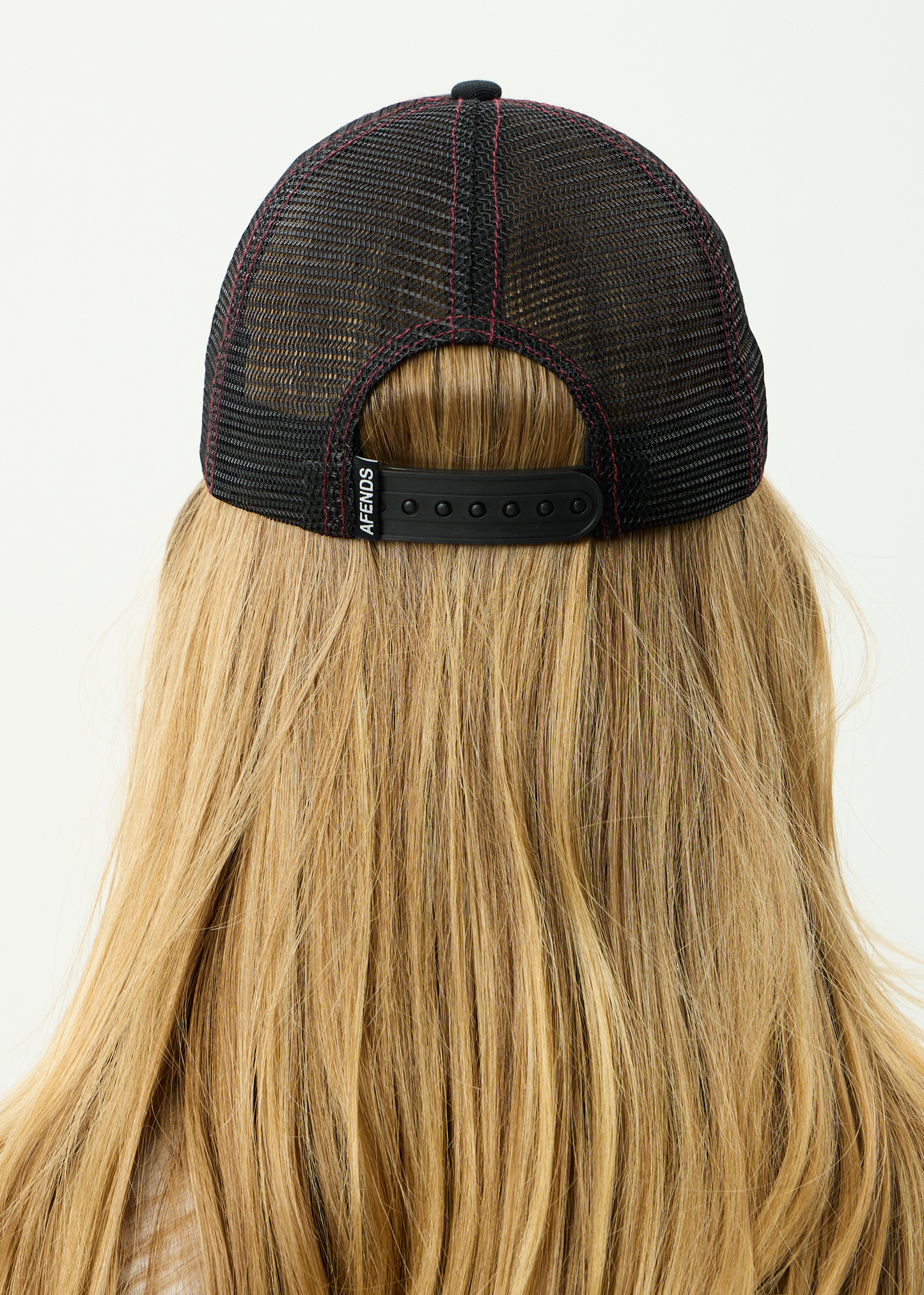 AFENDS Mens Supply - Six Panel Mesh Cap - Black