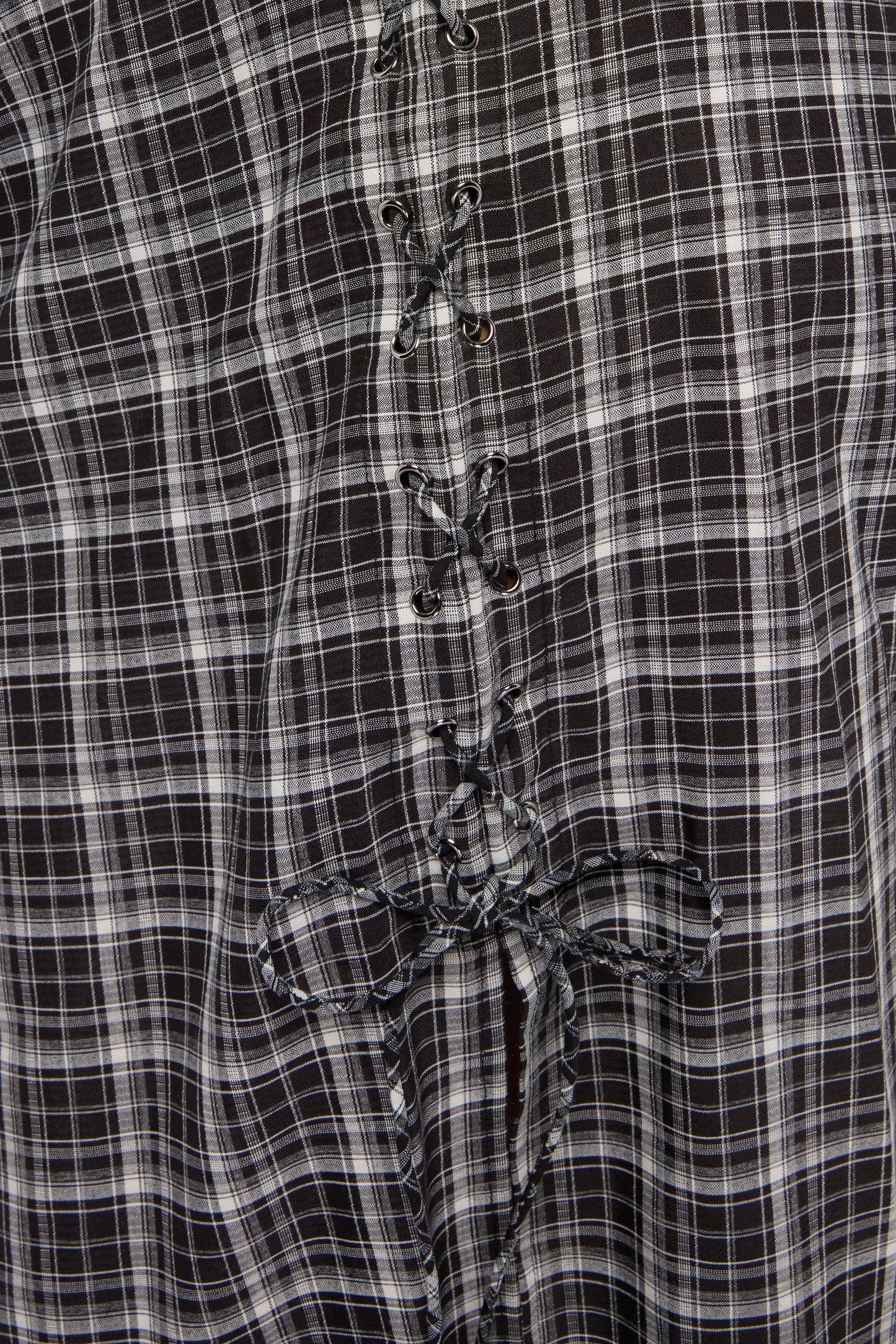 Chapel Blessing Plaid Midi Skirt
