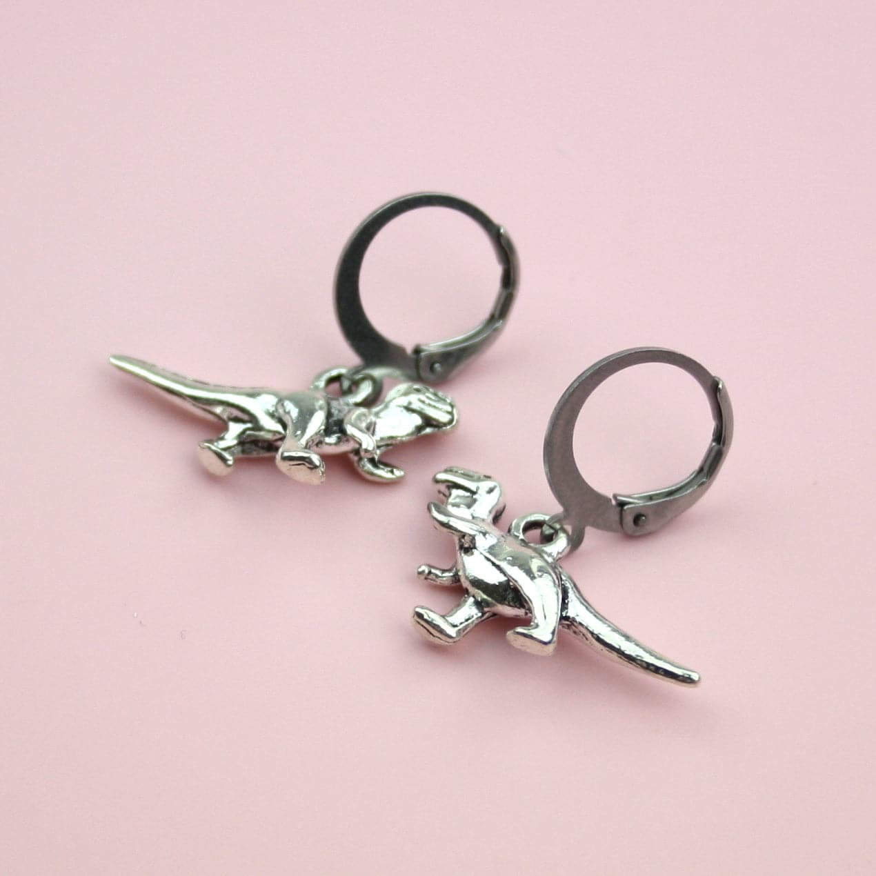 T-Rex Hoop Earrings
