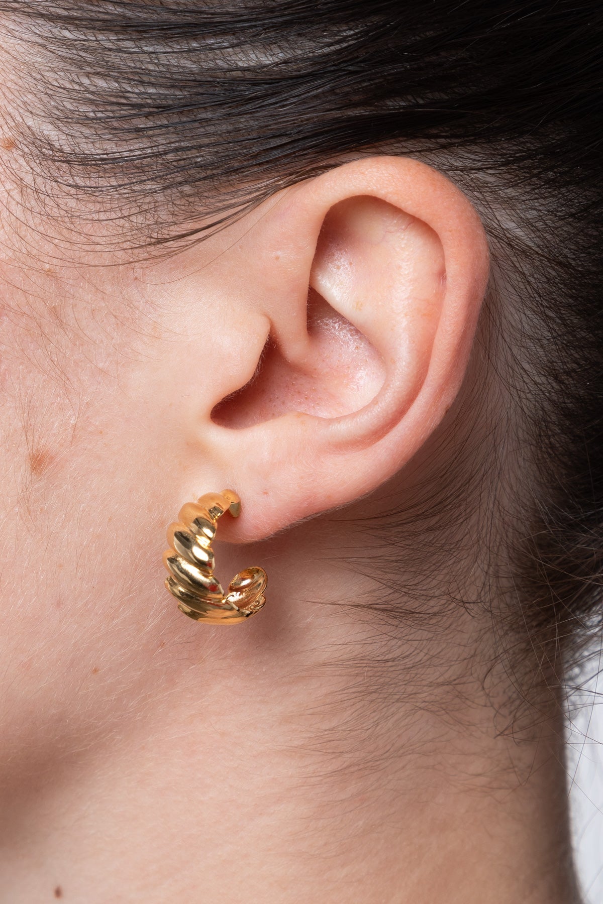 JWLMC - Croissant Hoop Earrings