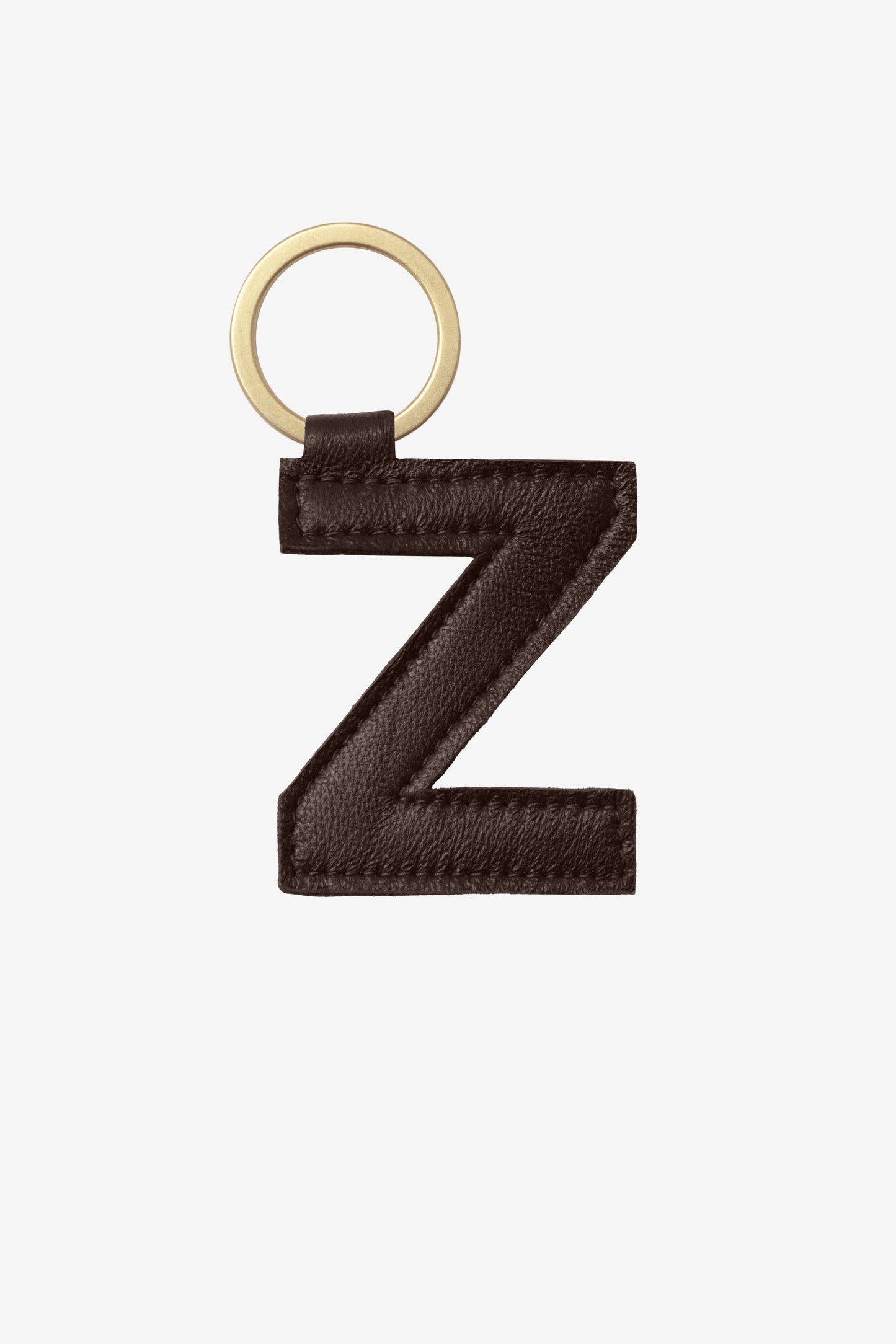 RLH520 - Leather Alphabet Keychain