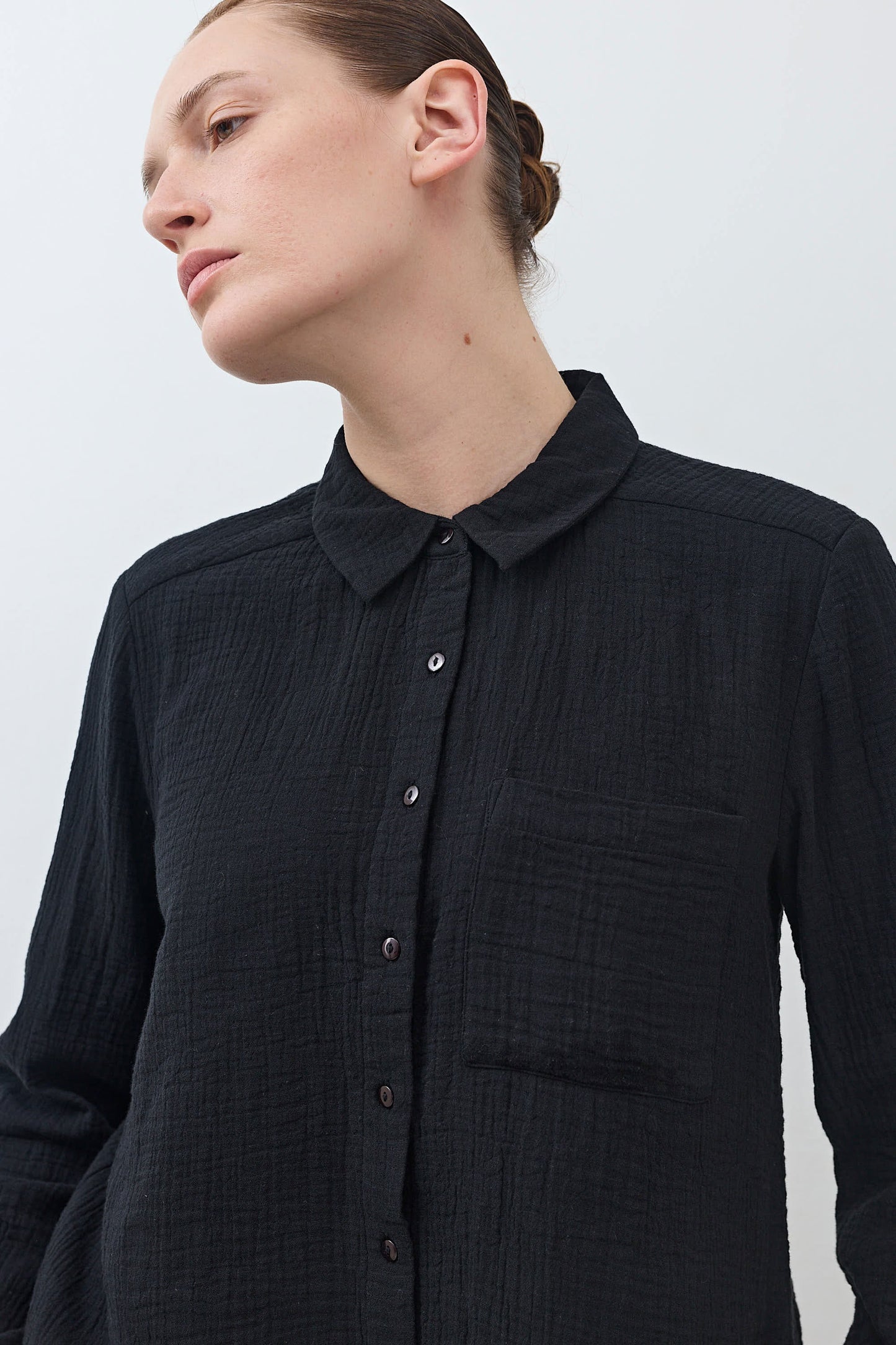 Airy Button Down Tunic