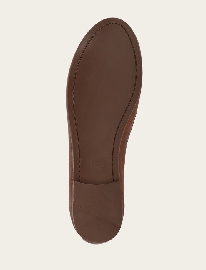 Carson Logo Ballet - Cinnamon - Sole