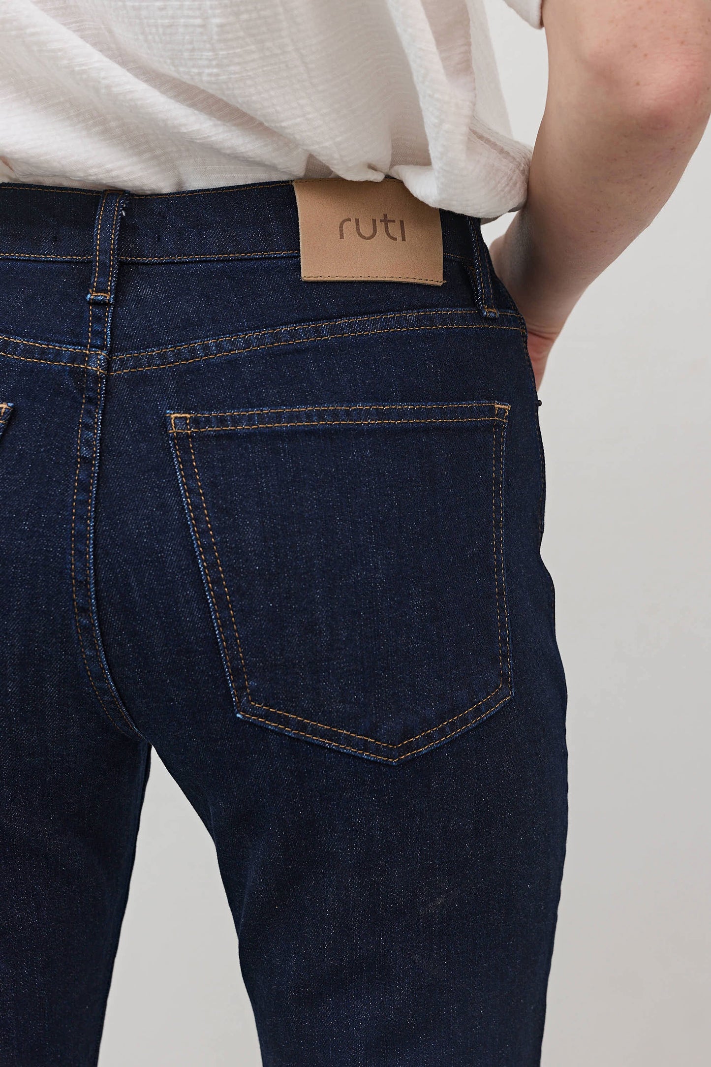 The Crop Mid-Rise Straight Jeans