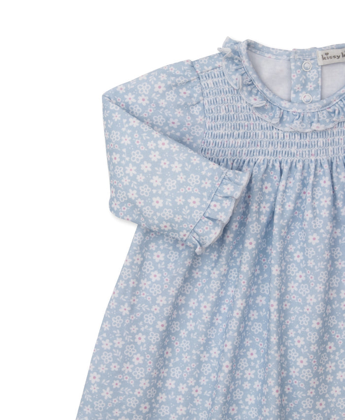 Kissy Kissy - Dress Set - Blue Fall in Bloom