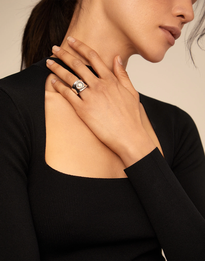 My Talisman Silver Ring Size 8
