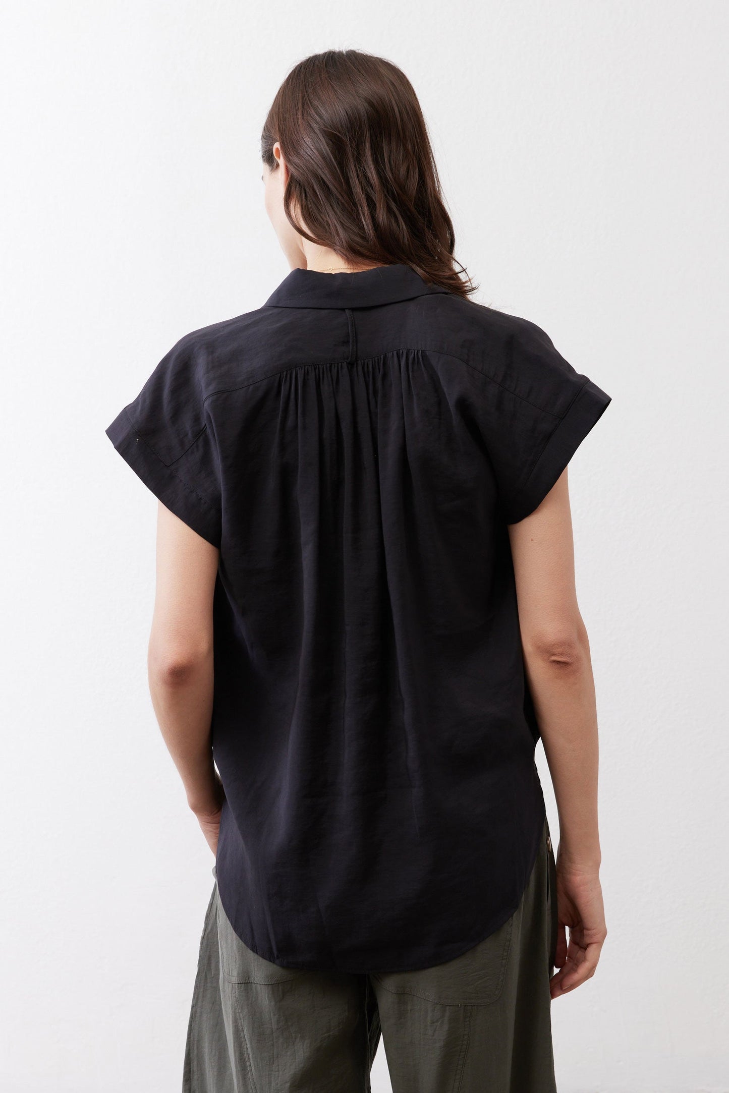 The Nonchalant Oversized Voile Blouse