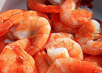 November Special! Raw Tail-On Shrimp Peeled and Deveined 16/20 ct.