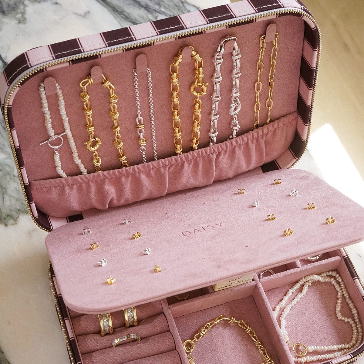 Polly Large Mulberry Jewellery Box