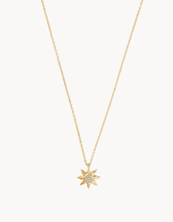 Sea La Vie Necklace Celebrate Happy Day/Sun Gold