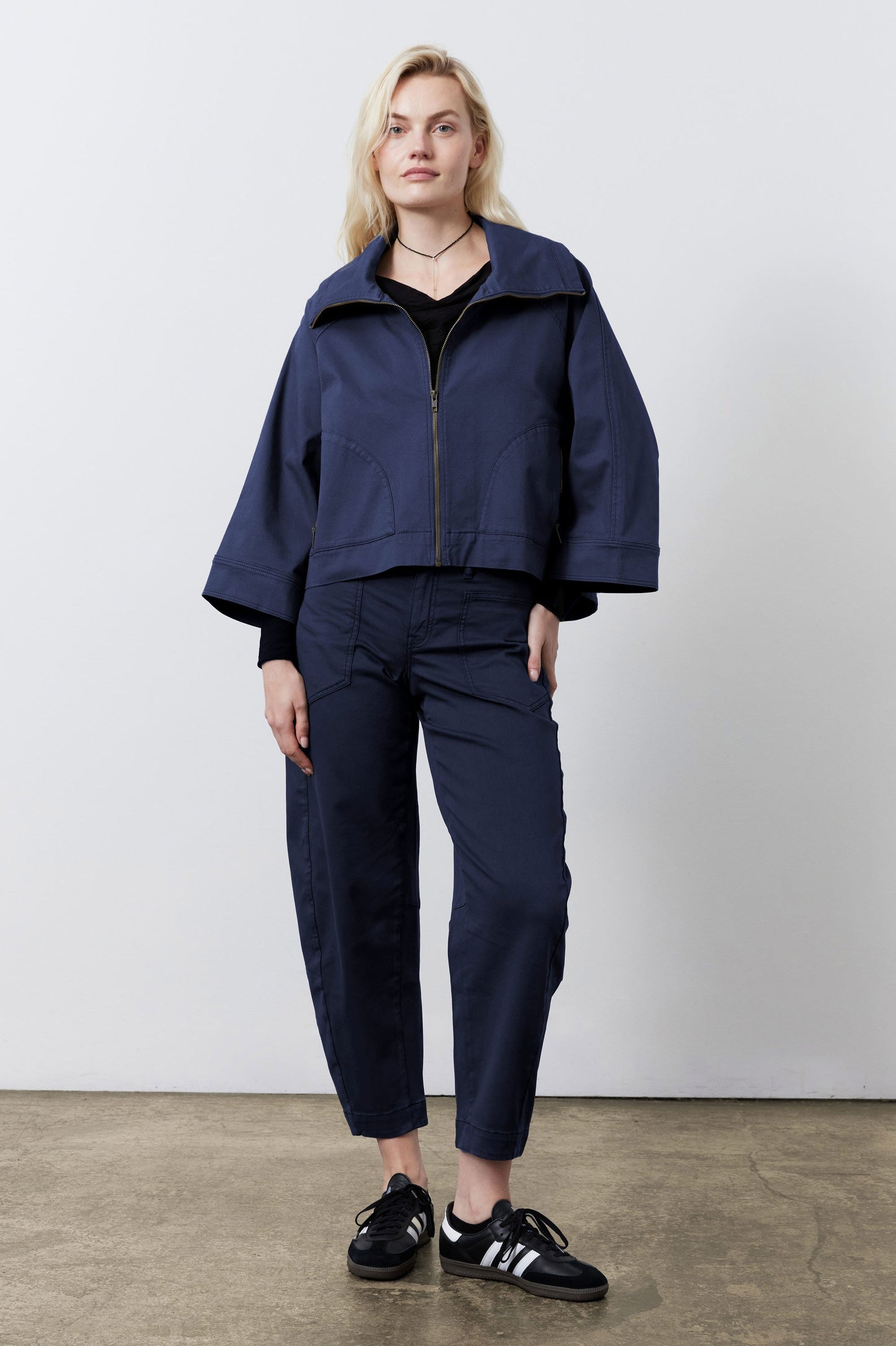 The Slouchy Soft Twill Pants