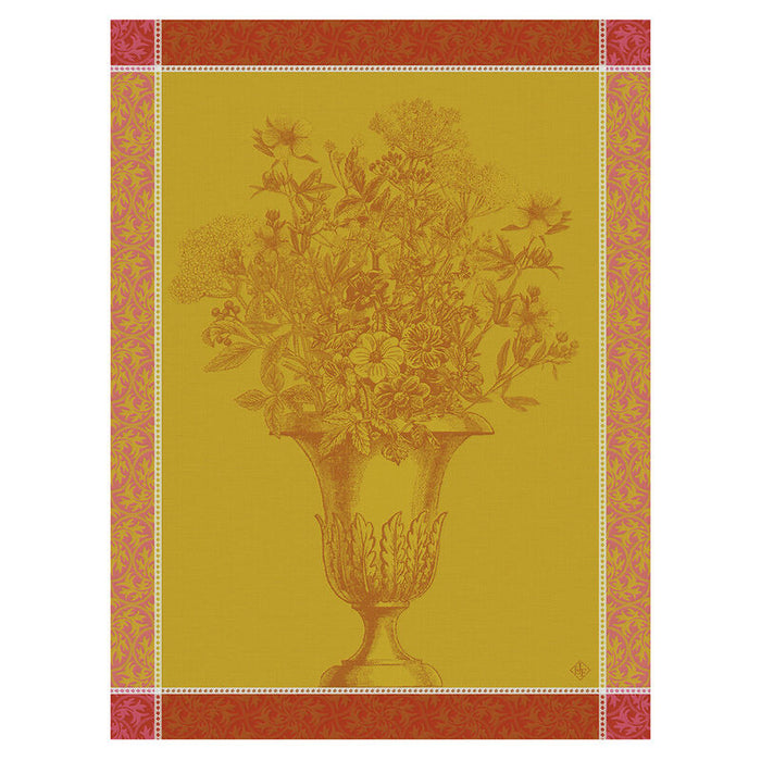 Tea Towel, Flower Pot Pink