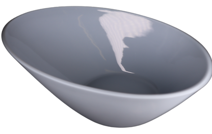 000441  Small Salad Bowl - Marongiu Collection - Sten Pale Blue - RETIRED 2026