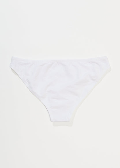 AFENDS Womens Lolly - Bikini Briefs 3 Pack - White