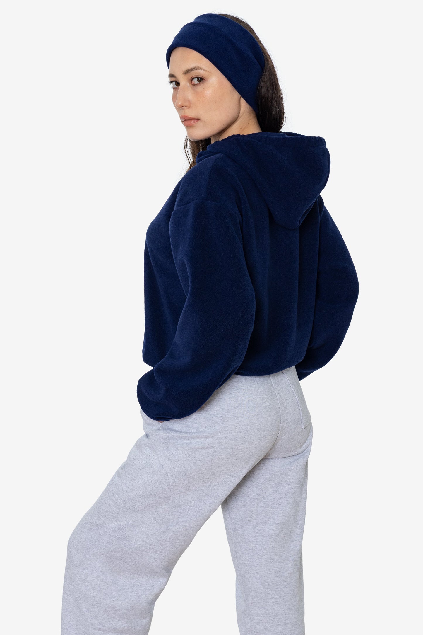 PF409 - Polar Fleece No Pocket Hoodie
