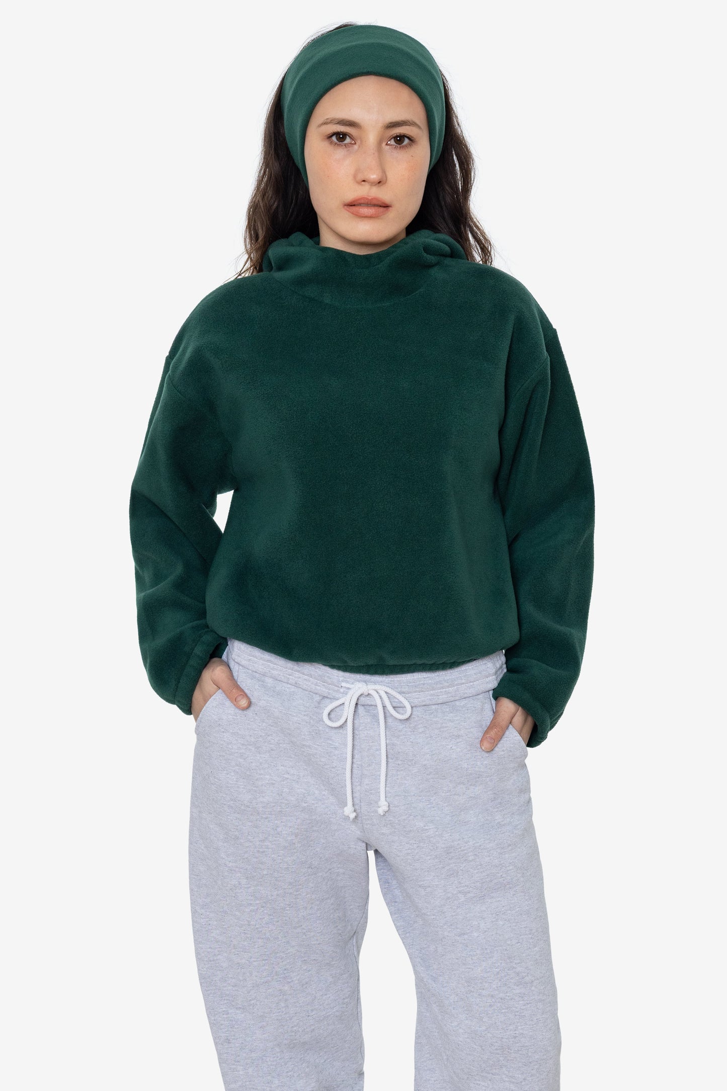 PF409 - Polar Fleece No Pocket Hoodie