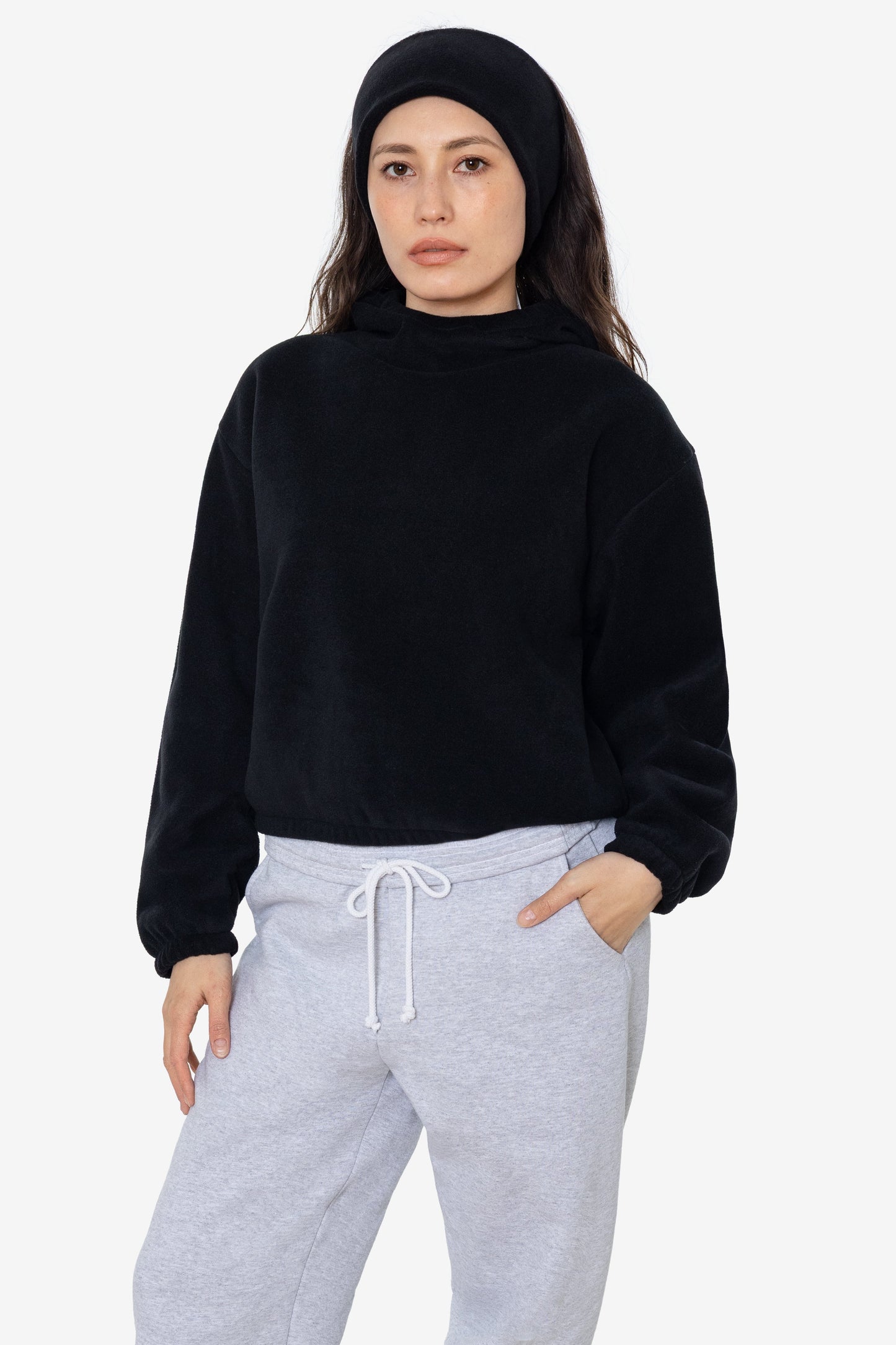 PF409 - Polar Fleece No Pocket Hoodie
