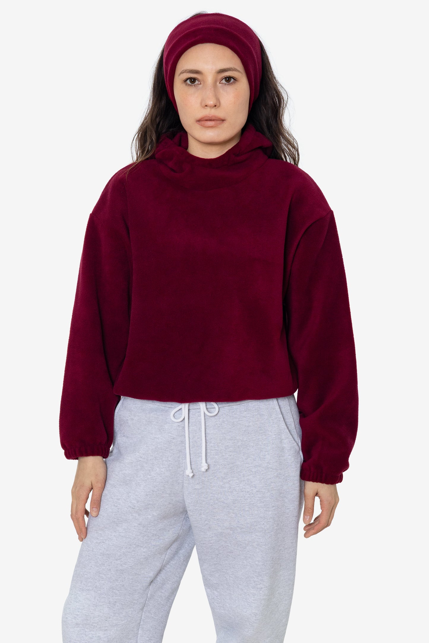 PF409 - Polar Fleece No Pocket Hoodie