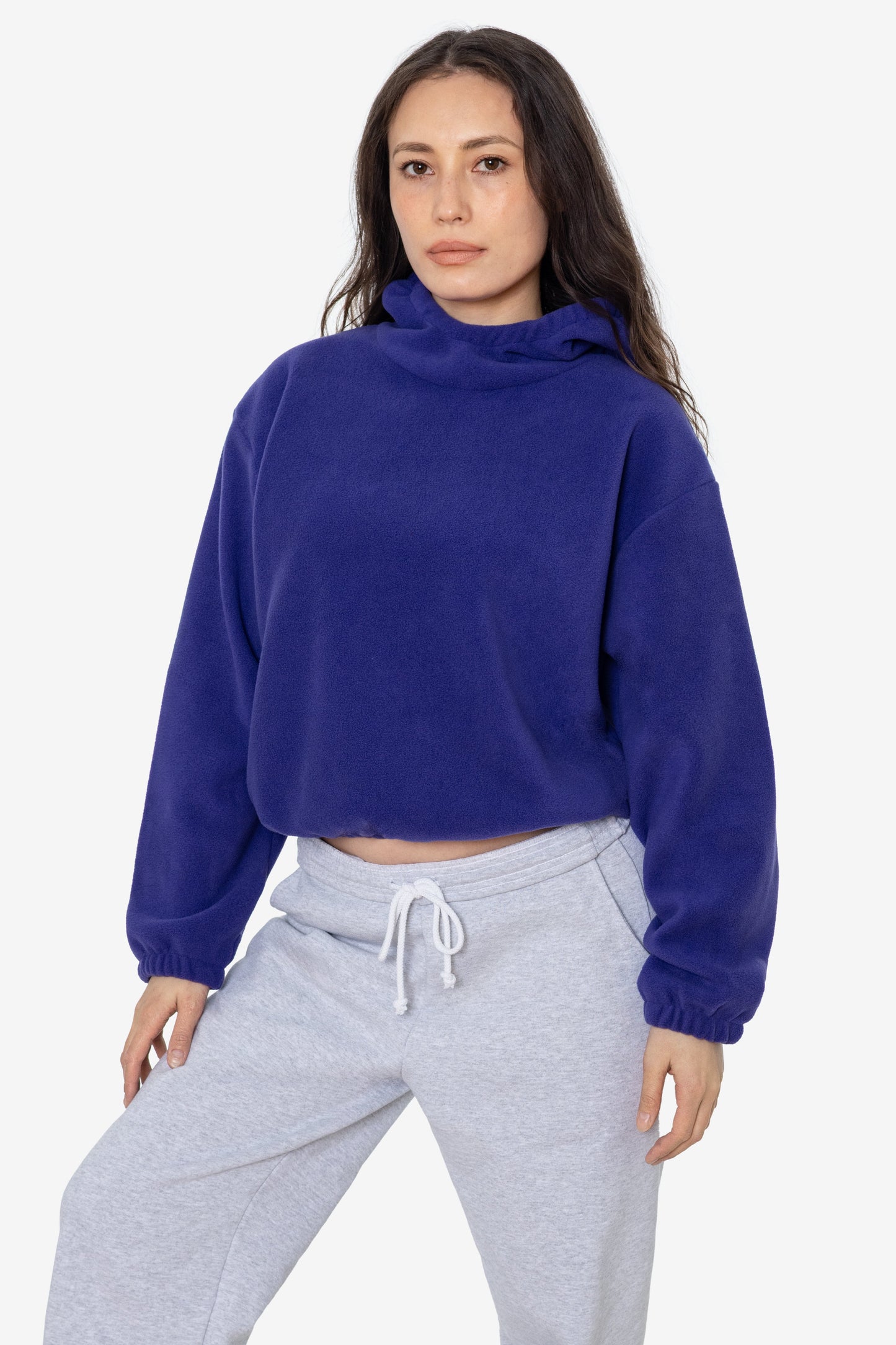 PF409 - Polar Fleece No Pocket Hoodie
