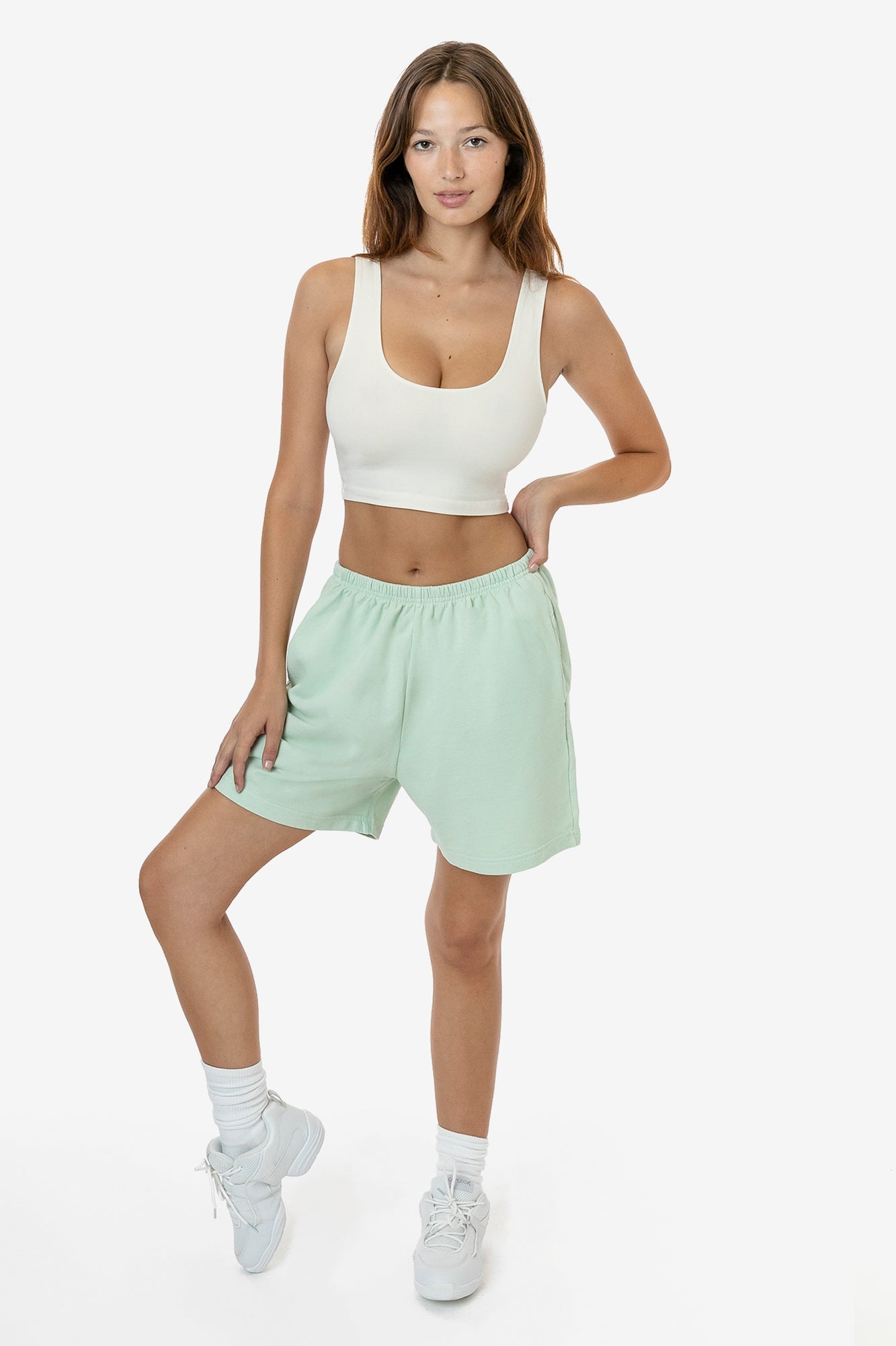 MWT03GD - Garment Dyed French Terry Kool Short