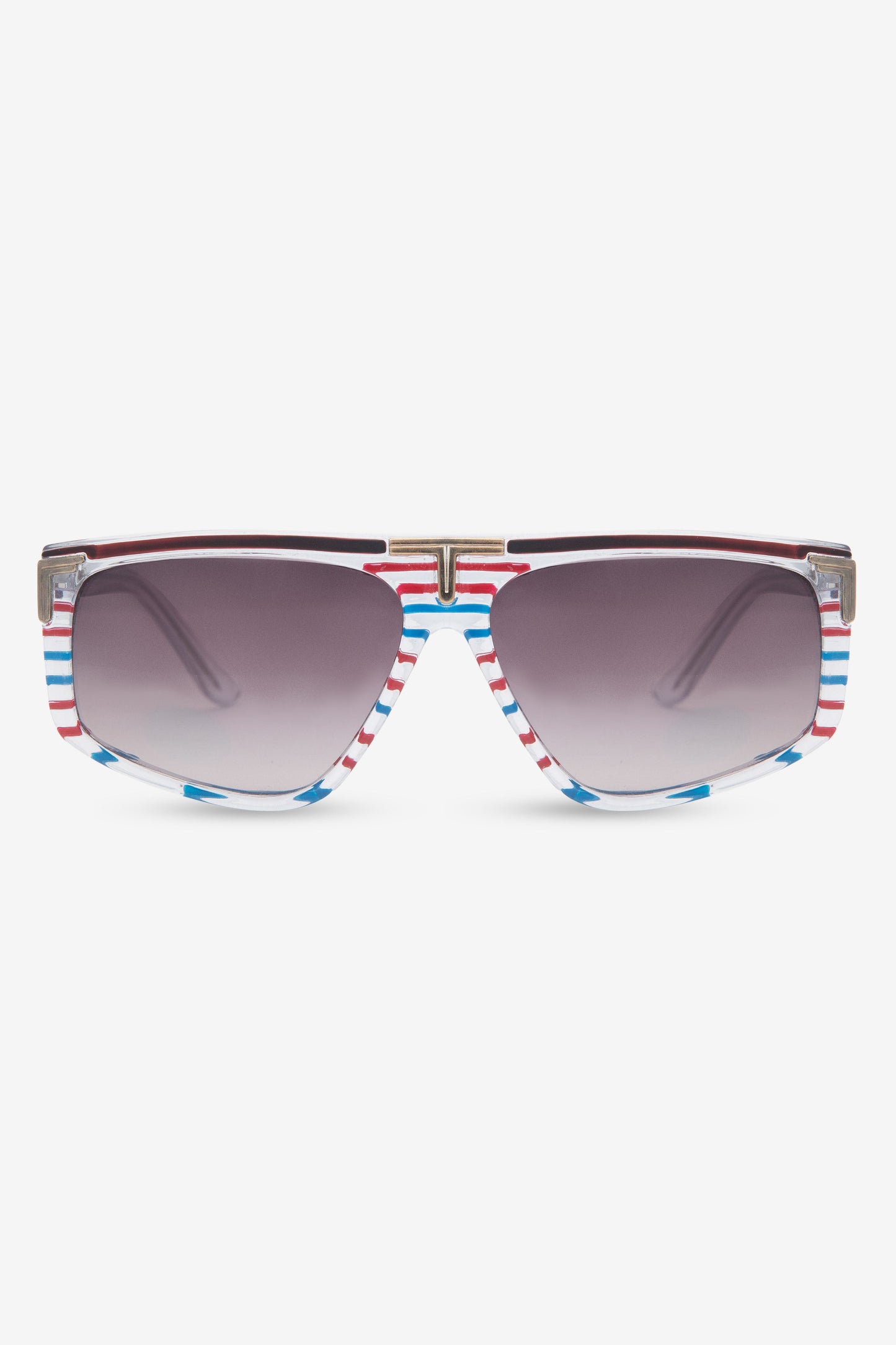 SGVN144 - Multi Stripe Vintage Sunglasses