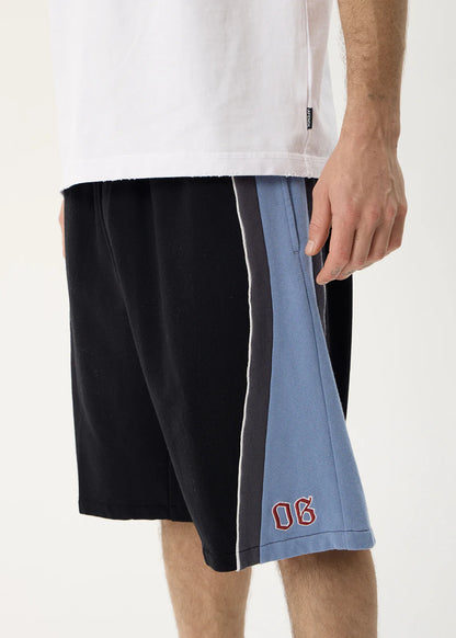 AFENDS Mens Occupancy - Fleece Short 22" - Black