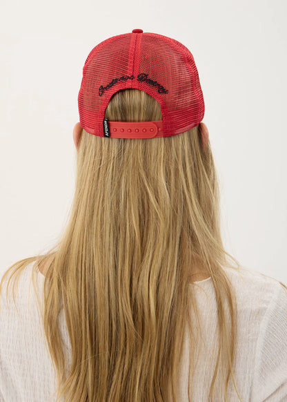AFENDS Unisex Trophy - Trucker Cap - Ketchup