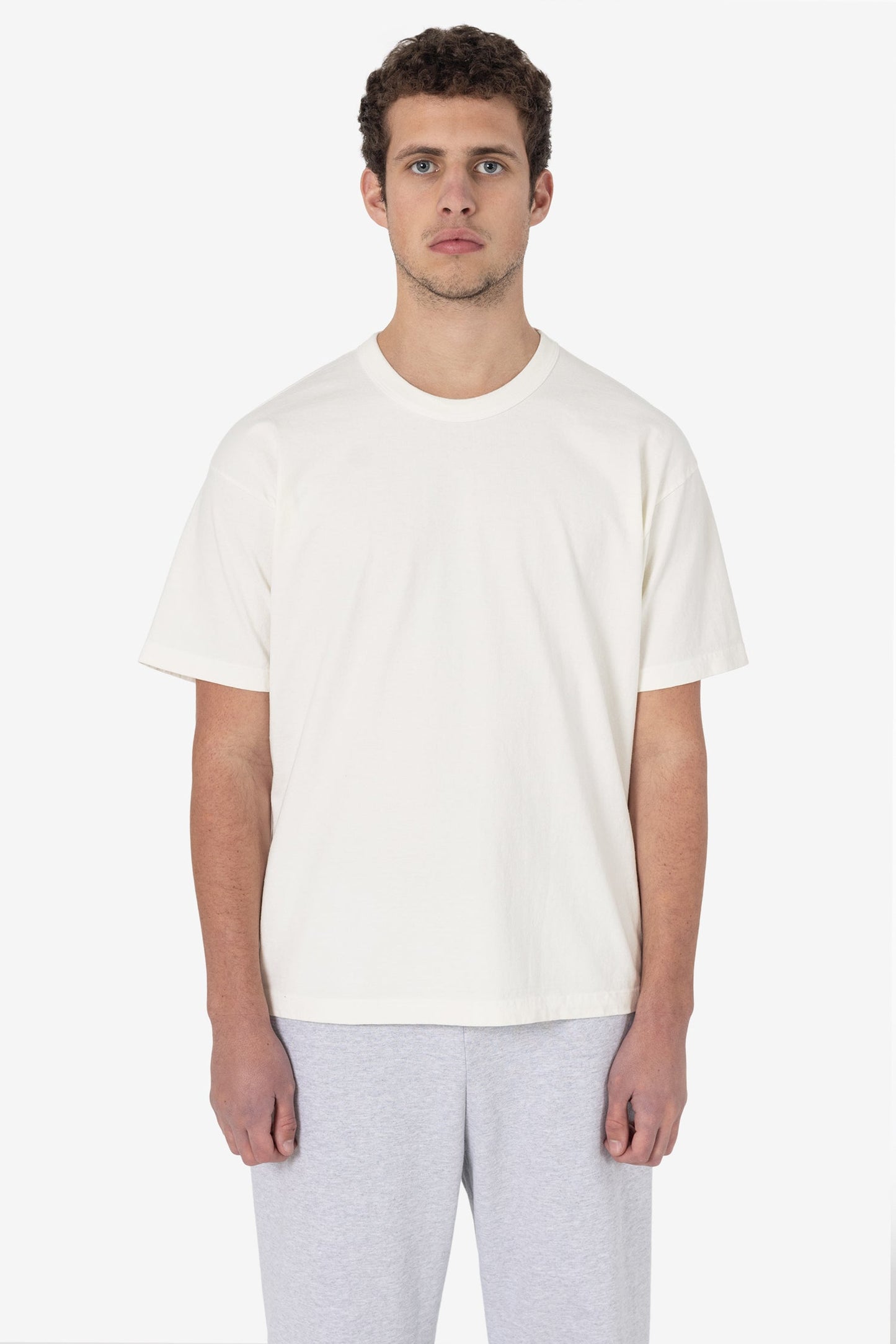 1203GD - Short Sleeve Binding Garment Dye T-Shirt
