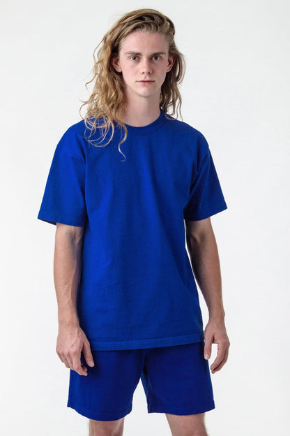 1203GD - Short Sleeve Binding Garment Dye T-Shirt