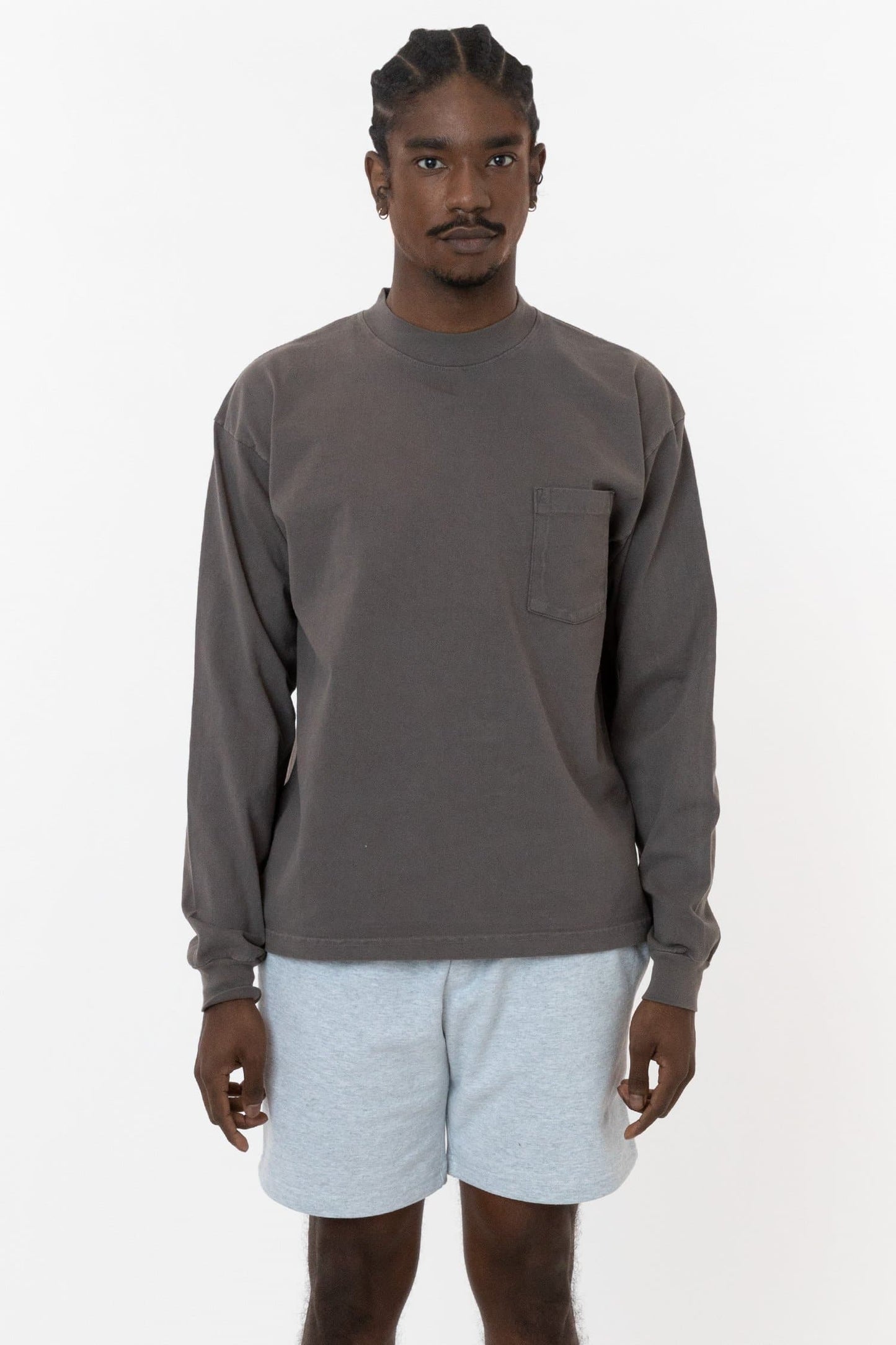 1210GD - 8.5 oz. Heavy Jersey Long Sleeve Boxy Work Shirt