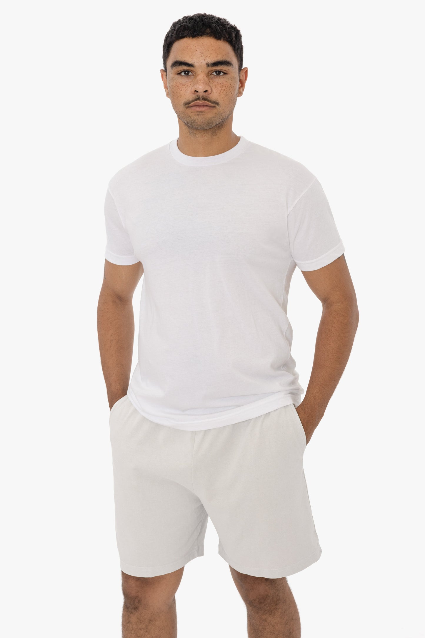 1241GD - Mid-Length Heavy Jersey Shorts