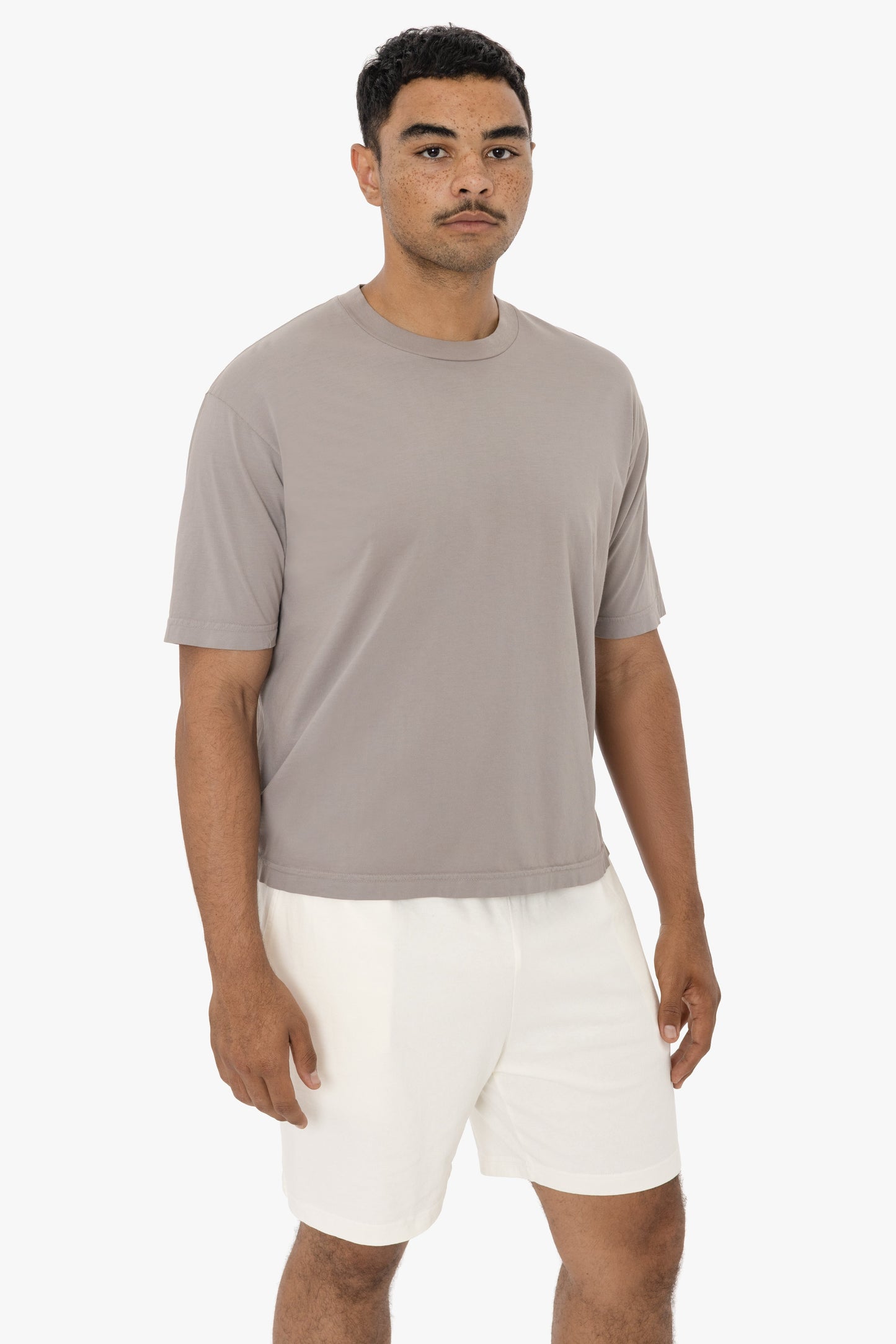 1241GD - Mid-Length Heavy Jersey Shorts
