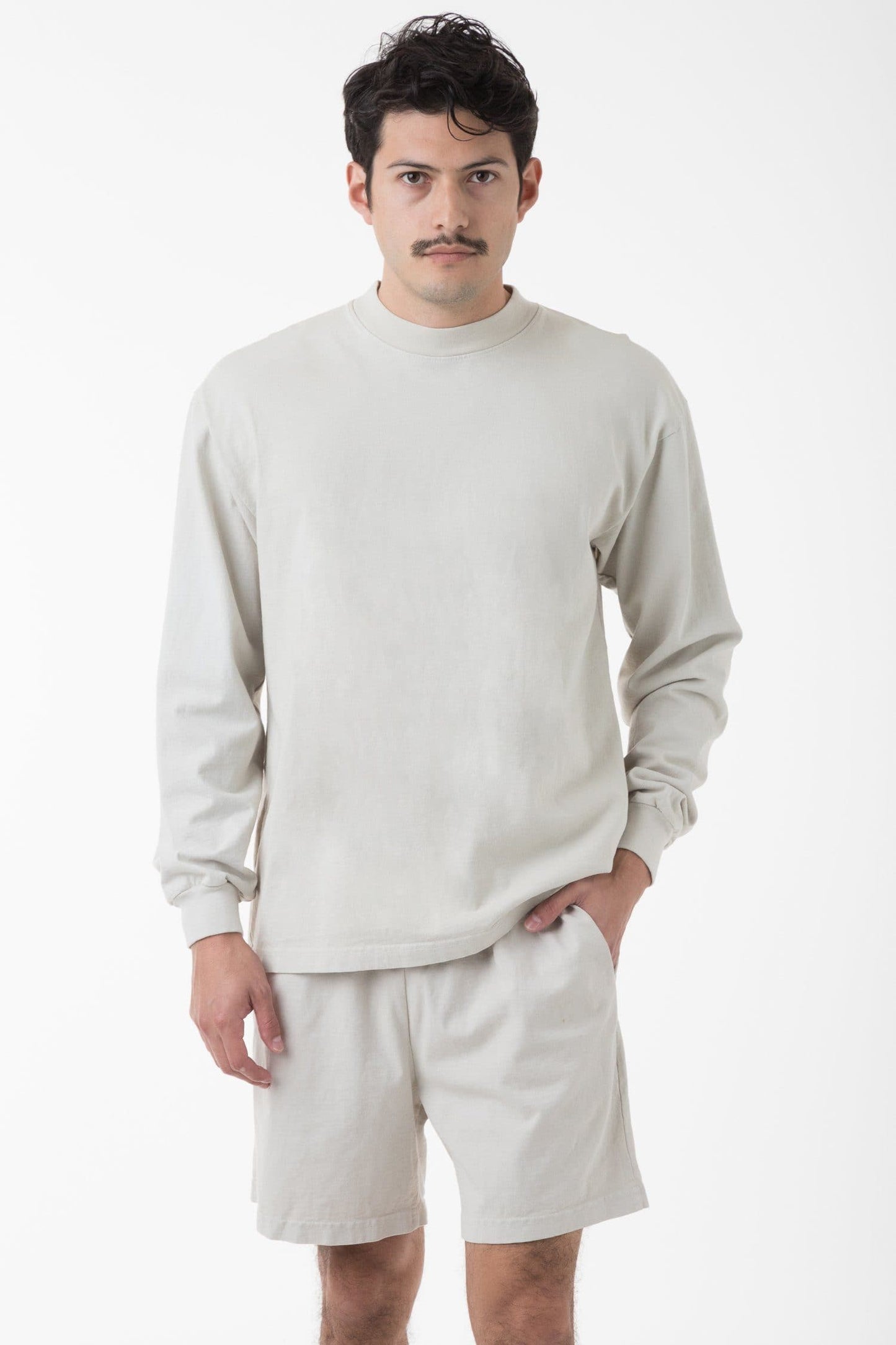 1241GD - Mid-Length Heavy Jersey Shorts