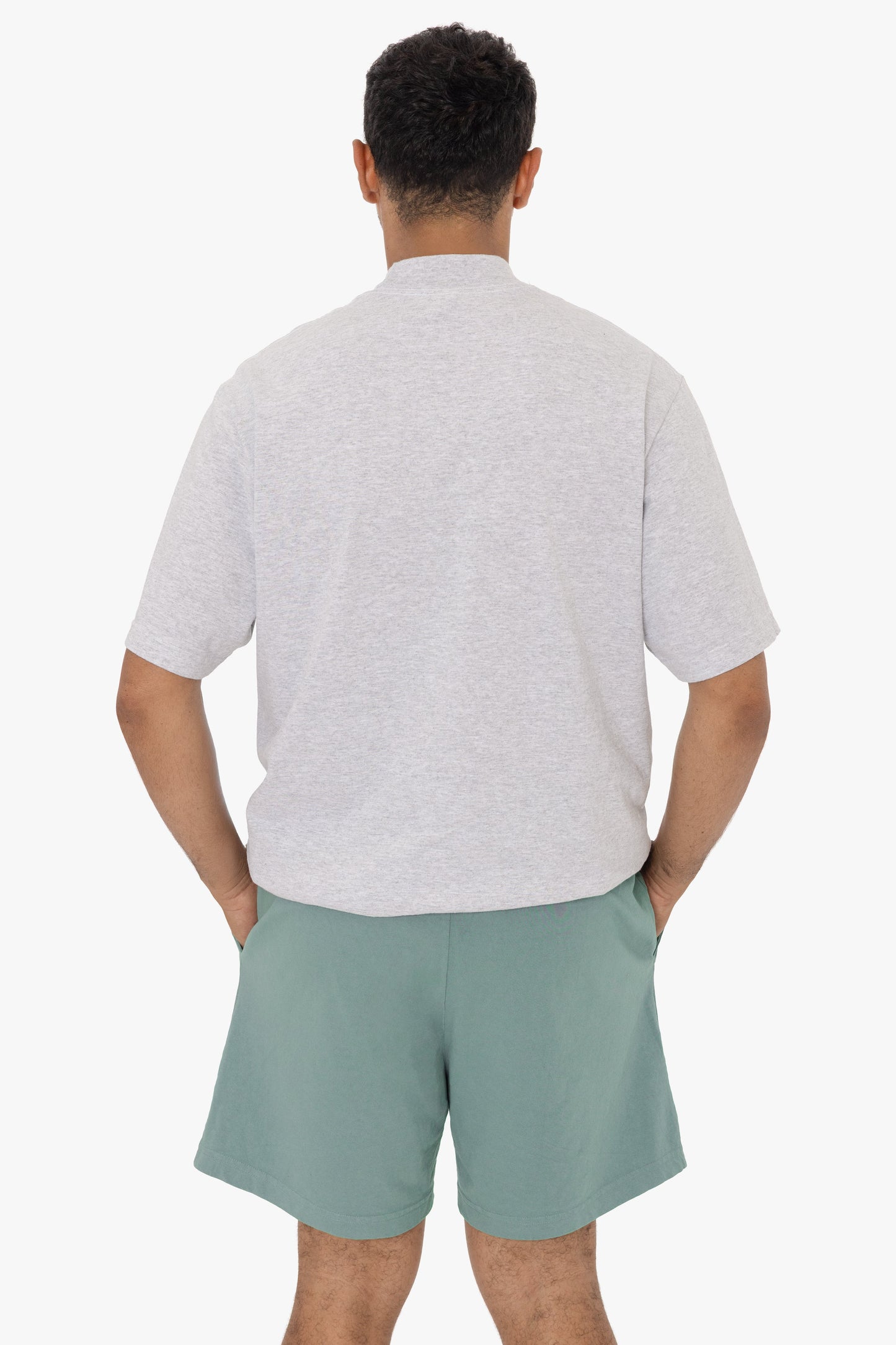 1242GD - Heavy Jersey Garment Dye Gym Shorts