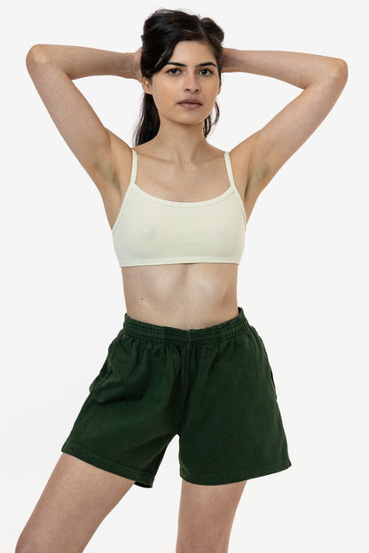 1242GD Unisex - Heavy Jersey Garment Dye Gym Shorts