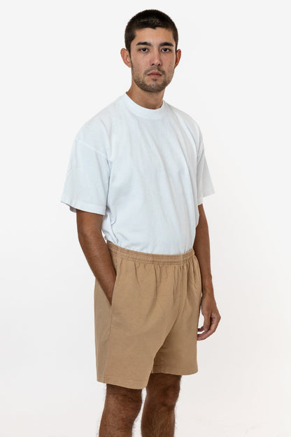 1242GD - Heavy Jersey Garment Dye Gym Shorts