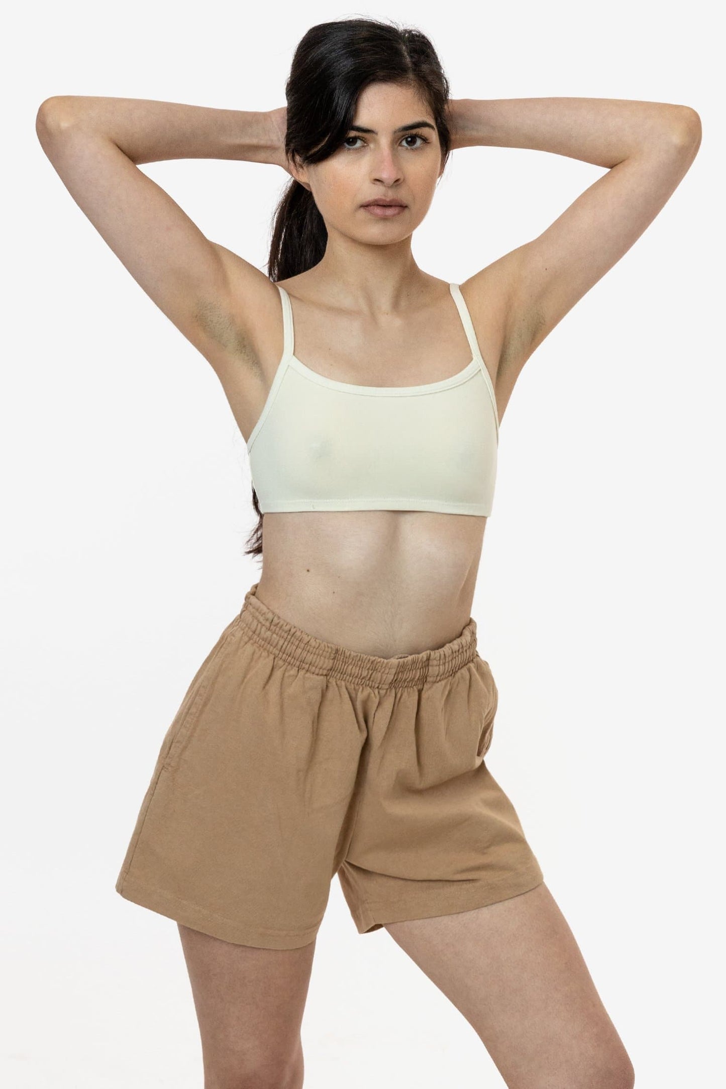 1242GD Unisex - Heavy Jersey Garment Dye Gym Shorts
