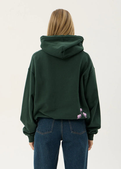 AFENDS Mens Devotion - Boxy Hood - Washed Pine