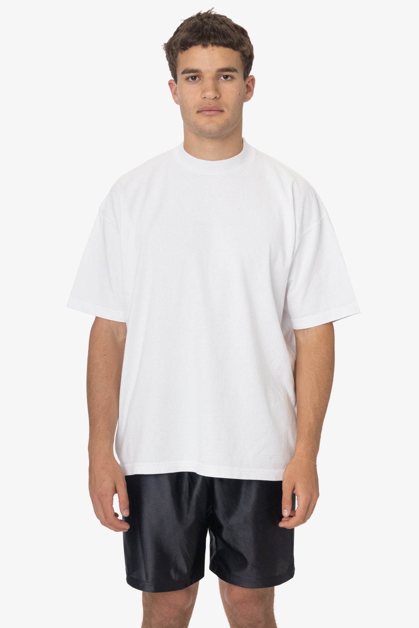 1405GD Unisex - Short Sleeve Garment Dye Mockneck T-Shirt