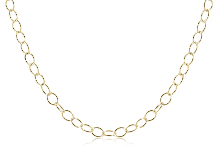 15" Choker Enchantment Chain Gold Necklace