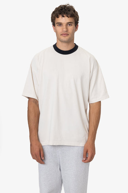 1801GDRIN - 6.5oz Garment Dye Crew Neck Ringer T-Shirt