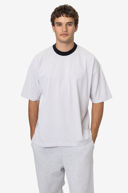 1801GDRIN - 6.5oz Garment Dye Crew Neck Ringer T-Shirt
