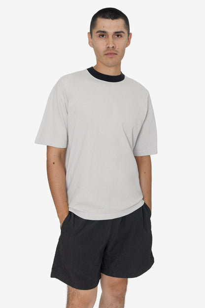 1801GDRIN - 6.5oz Garment Dye Crew Neck Ringer T-Shirt