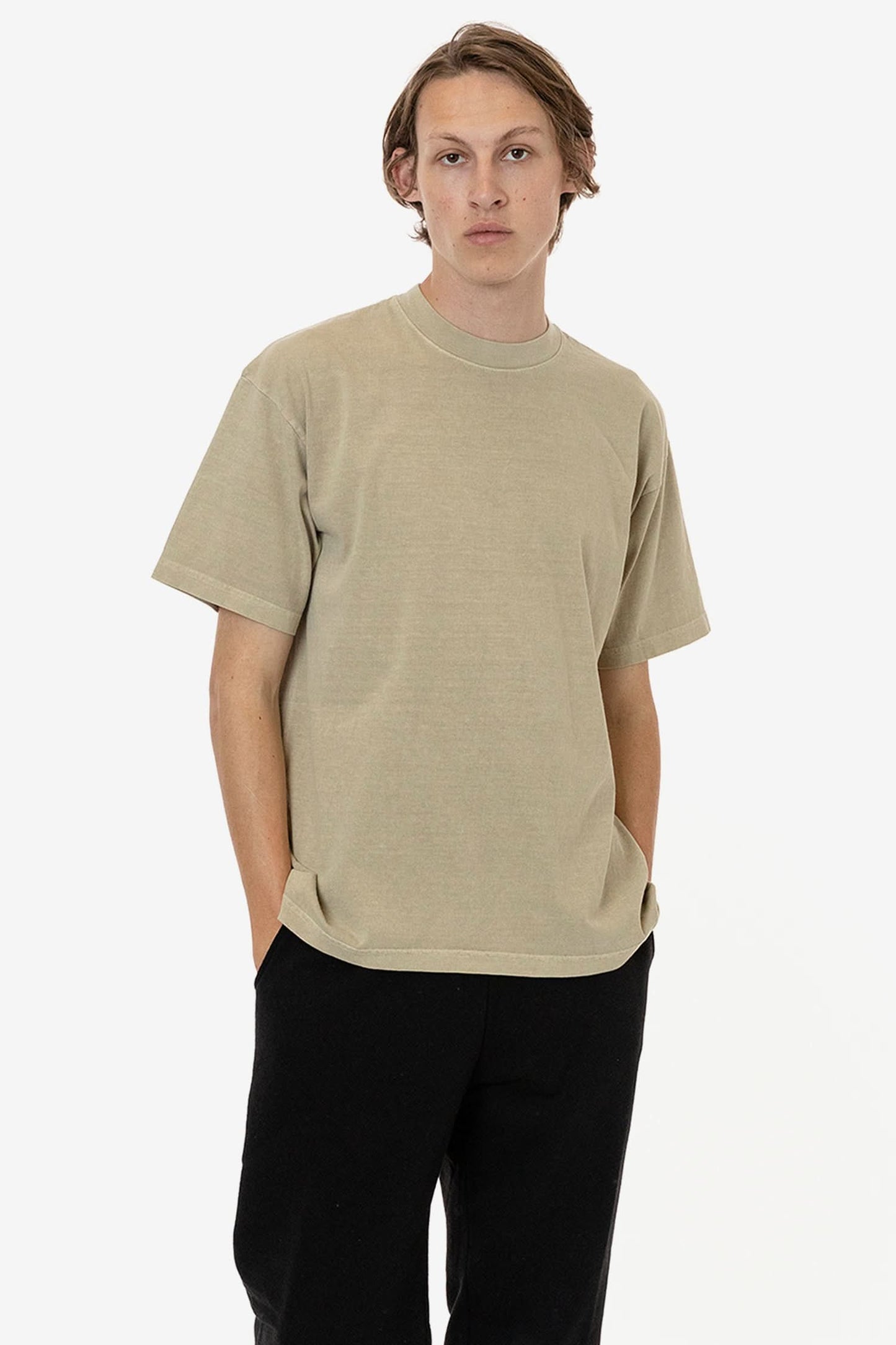 The 1801 - 6.5oz Garment Dye Crew Neck T-Shirt