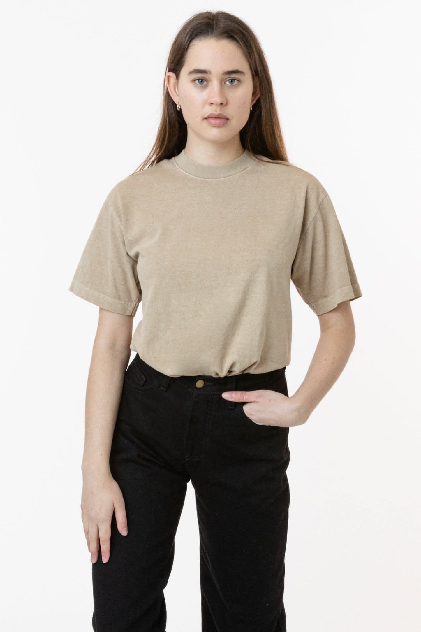 The 1801 - 6.5oz Garment Dye Crew Neck T-Shirt