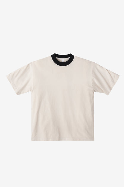 1801GDRIN - 6.5oz Garment Dye Crew Neck Ringer T-Shirt