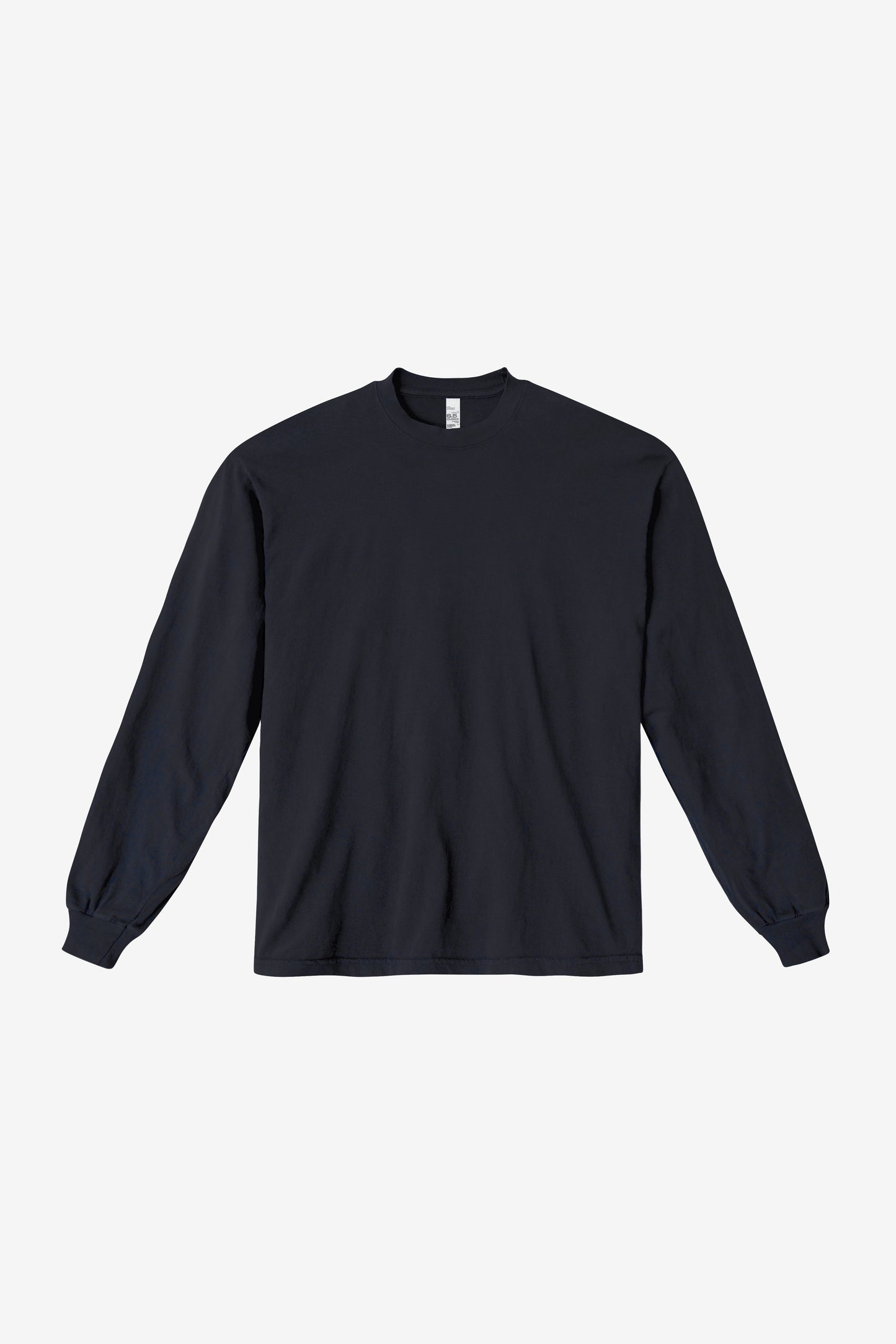 1807GD - 6.5oz Long Sleeve Garment Dye Crew Neck T-Shirt