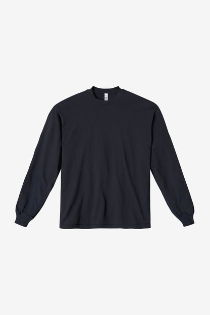 1807GD Mix - 6.5oz Long Sleeve Garment Dye Crew Neck T-Shirt