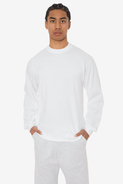 1807GD - 6.5oz Long Sleeve Garment Dye Crew Neck T-Shirt